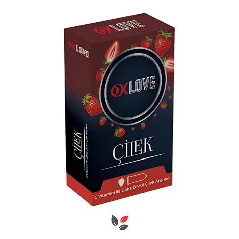 Oxlove Çilekli 10'lu Prezervatif