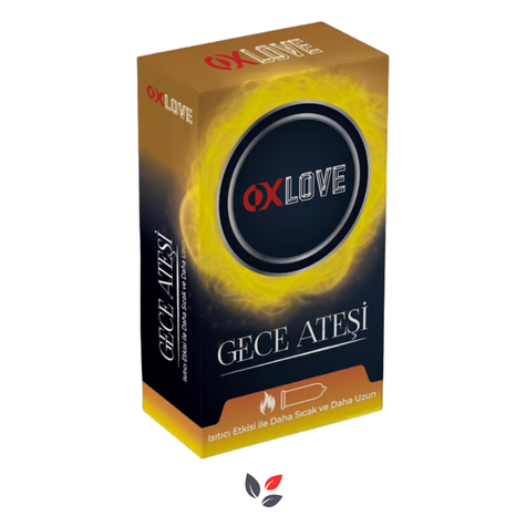 Oxlove Gece Ateşi 10'lu Prezervatif