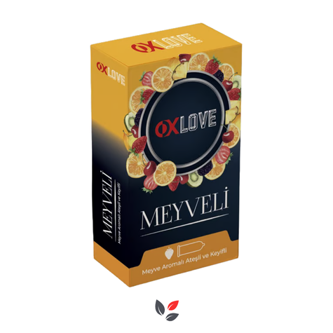 Oxlove Meyve Aromalı İnce Prezervatif 10'lu