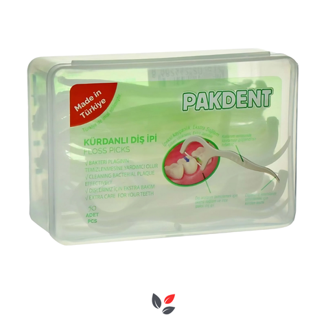 Pakdent Kürdanlı Diş İpi 50 Adet