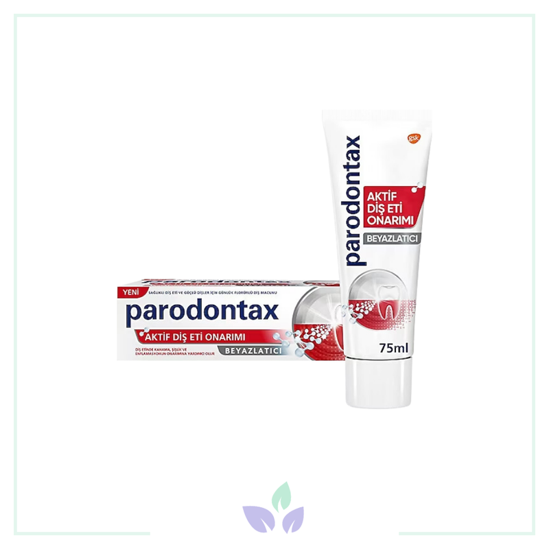 Parodontax aktif Diş Eti Onarımı Beyazlatıcı Diş Macunu 75 ml