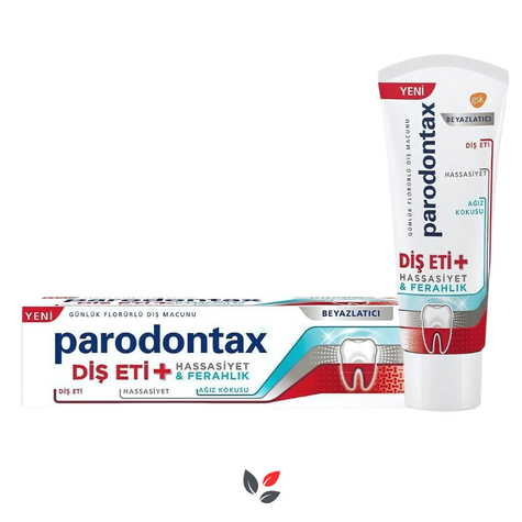 Parodontax Diş Eti Hassasiyet Ferahlık Beyazlatıcı Diş Macunu 75 ml