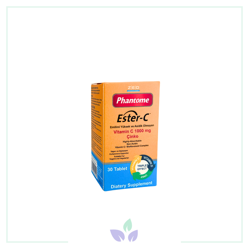 Phantome Ester C Vitamin C 1000 mg 30 Tablet