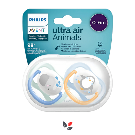 Philips Avent Scf080/05 Ultra Air Silikon Emzik 0-6 Ay Erkek 2'li