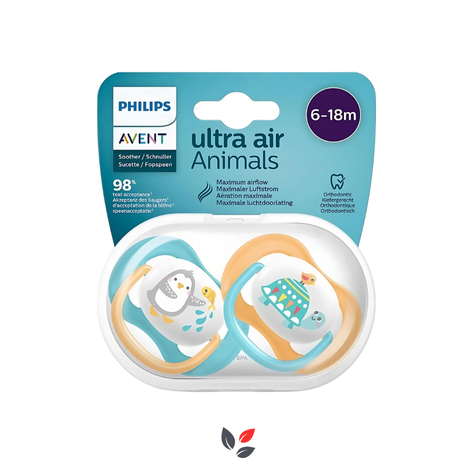 Philips Avent SCF080/07 Ultra Air Animals 6-18 Ay 2'li