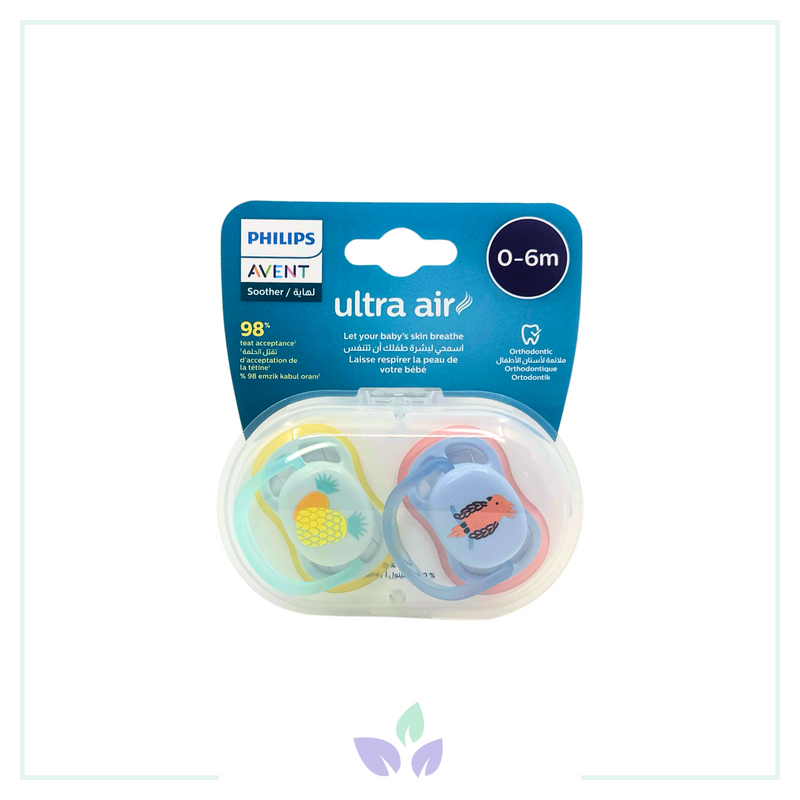 Philips Avent SCF085/12 Ultra Air 0-6 Ay 2'li Emzik Erkek