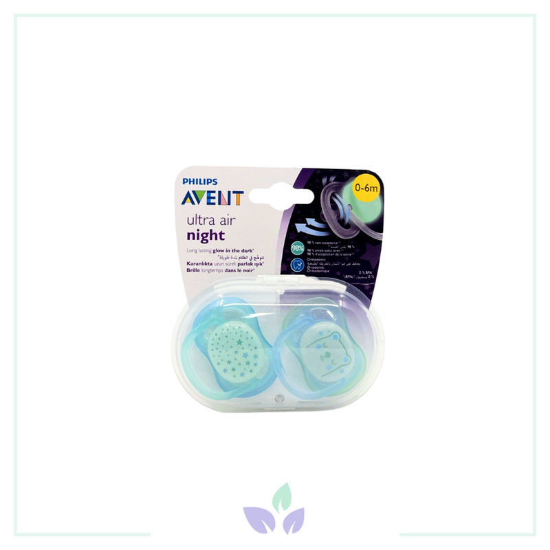Philips Avent SCF376/11 Ultra Air Night 0-6 Ay 2'li Emzik Erkek