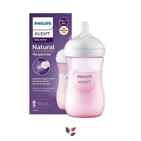 Philips Avent SCY903/11 Natural Response PP Pembe Biberon 1+ Ay 260 ml