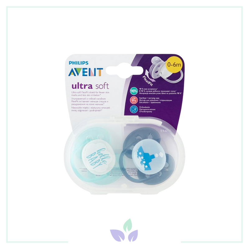 Philips Avent Ultra Soft Emzik 0-6 Ay 2'li Paket SCF222/01