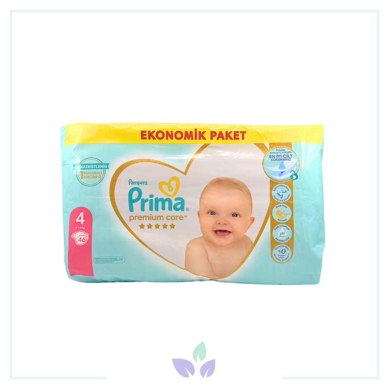 Prima Premium Care 4 Numara Maxi 46lı Bebek Bezi