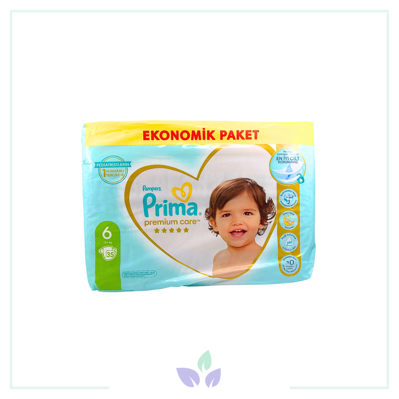 Prima Premium Care 6 Numara Extra Large 35 li Bebek Bezi