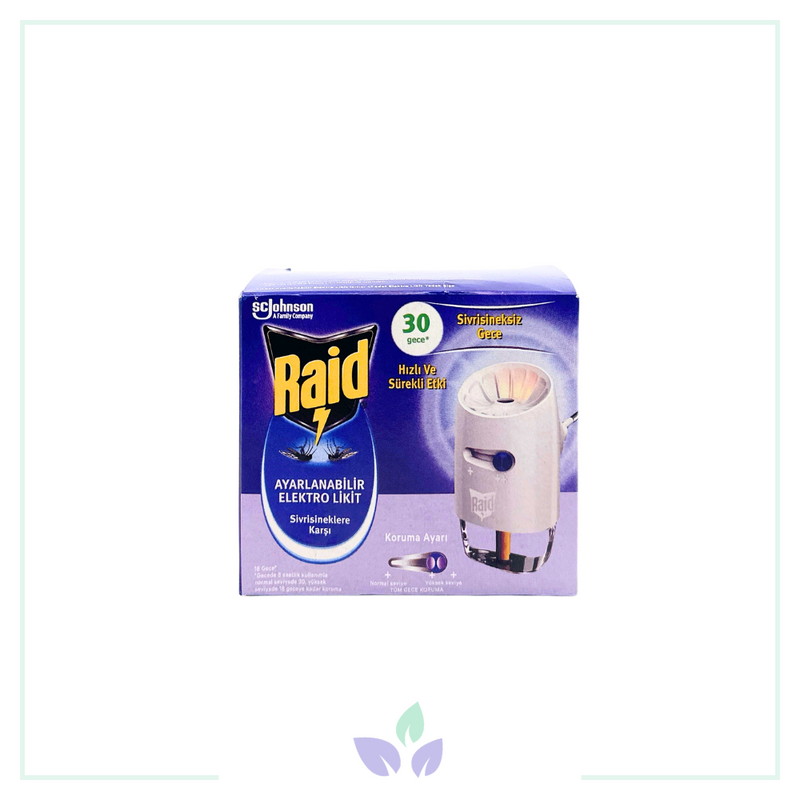 Raid Ayarlanabilir Elektro Likit 30 Gece