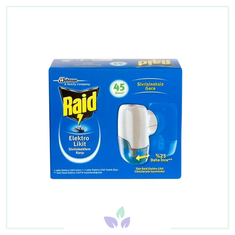 Raid Elektrolikit Sinek Kovucu 45 Gün