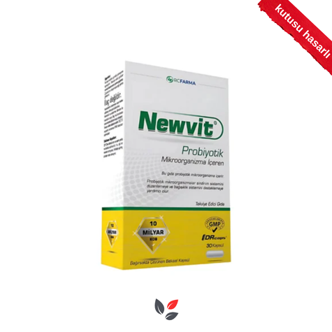 Rcfarma Newvit Probiyotik 30 Kapsül - KUTUSU HASARLI