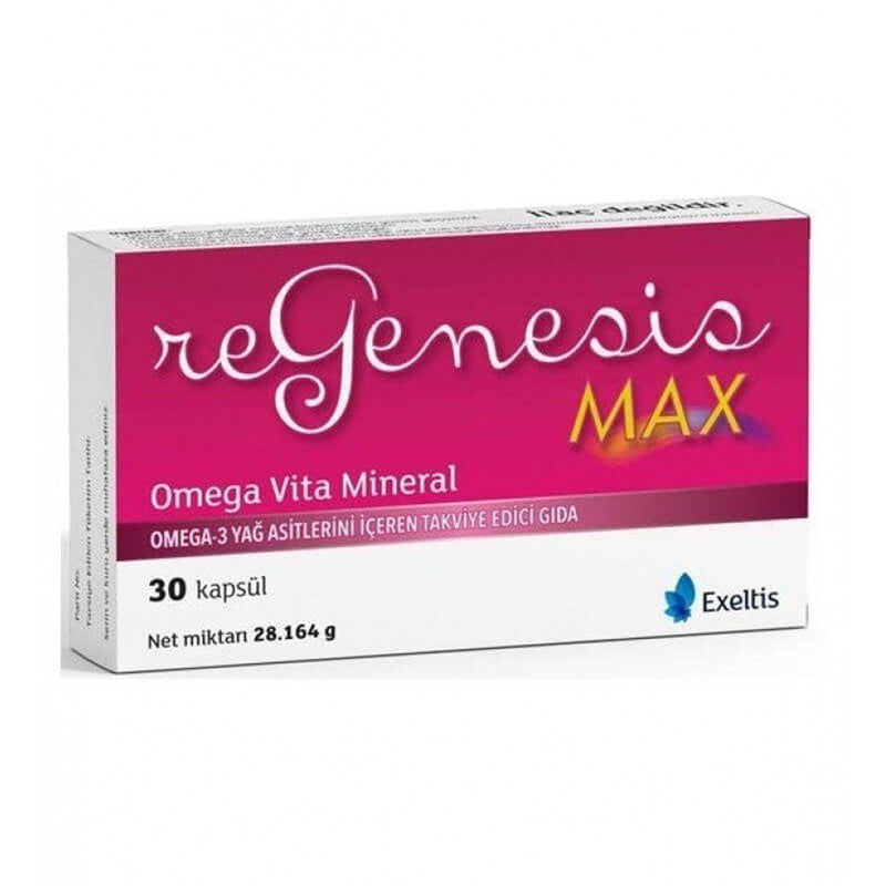 Regenesis Max Takviye Edici Gıda 30 Kapsül