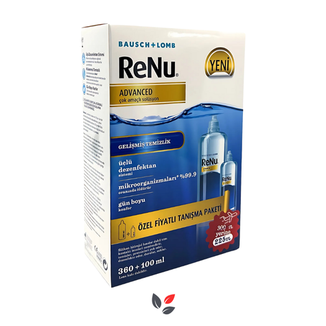 Renu Advanced Lens Solüsyonu 360 + 100 ml