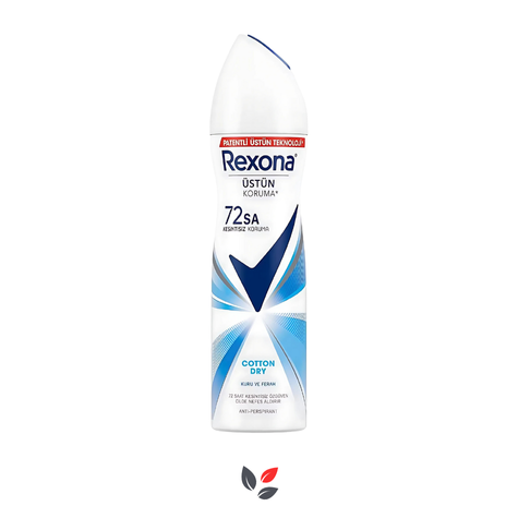 Rexona Kadın Sprey Deodorant Cotton Dry Antiperspirant 150 ml