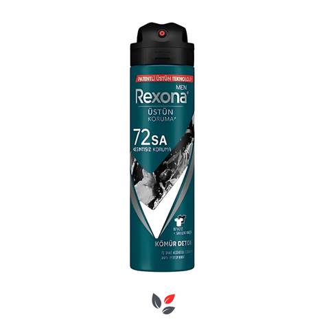 Rexona Men Kömür Detox 72 Saat Üstün Koruma Deodorant 150 ml