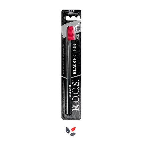 Rocs Black Edıtıon Beyazlatıcı Bordo Diş Fırçası