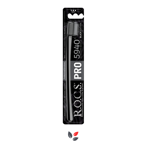 Rocs Pro Black 5940 Yeni Seri Soft Diş Fırçası