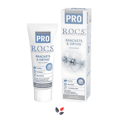 Rocs Pro Ortho-Bracket Hafif Naneli Diş Macunu 60 ml