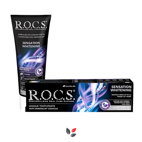 Rocs Sensation Whitening Beyazlatıcı Parlatıcı Diş Macunu 60ml