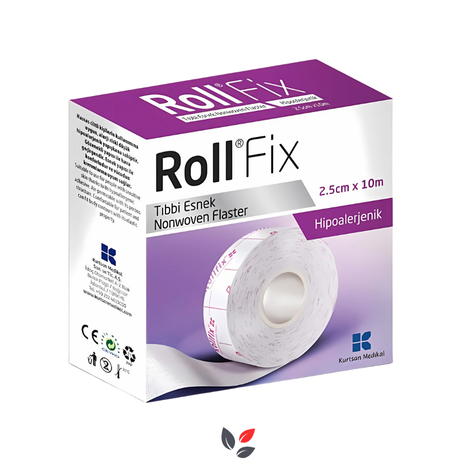 Roll Fix Esnek Nonwoven Tıbbi Flaster 2,5 cm x 10 m