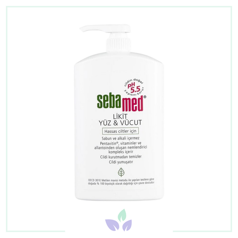 Sebamed Likit Yüz ve Vücut Temizleme Jeli 1000 ml