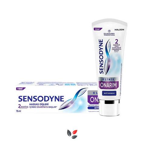 Sensodyne Diş Macunu Klinik Onarım Aktif Beyazlık 75 ml