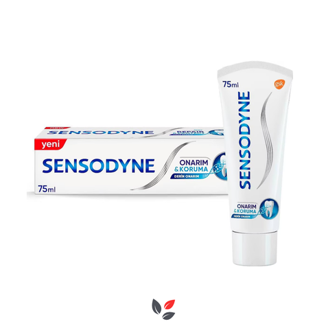 Sensodyne Onarım ve Koruma 75 ml Florürlü Diş Macunu