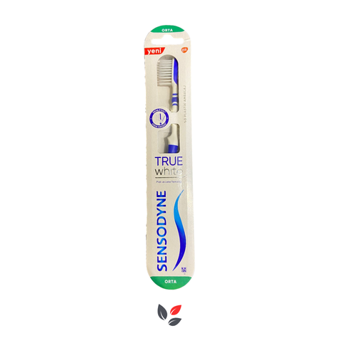 Sensodyne True White Anti Plak Orta Diş Fırçası