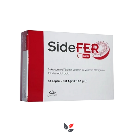 Sidefer Vitamin C ve Vitamin B12 30 Kapsül