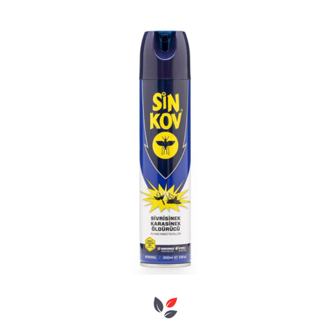 Sinkov Toks Kokusuz Su Bazlı Sivrisinek ve Karasinek Aerosol Sprey 300 ml