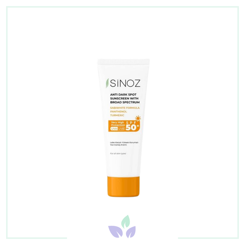 Sinoz Leke Karşıtı 50 Faktör Güneş Kremi 50 ml