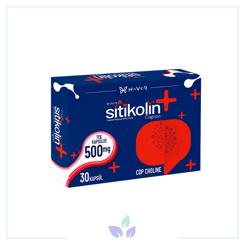 Haver Sitikolin Cognizin 500 mg 30 Kapsül