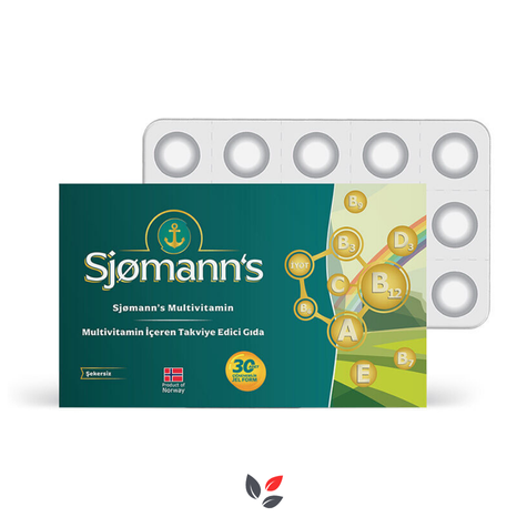 Sjomann's Multivitamin 30 Yumuşak Kapsül