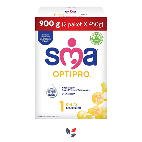 SMA Optipro 1 Probiyotik Bebek Sütü 900 gr