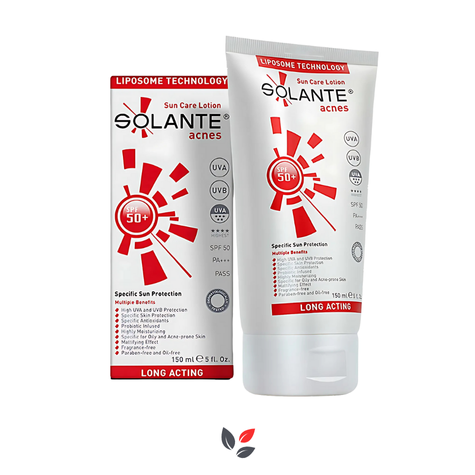 Solante Acnes 50 Faktör Güneş Losyonu 150ml