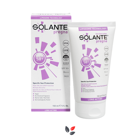Solante Pregna Spf 50 Hamileler için Güneş Losyonu 150ml