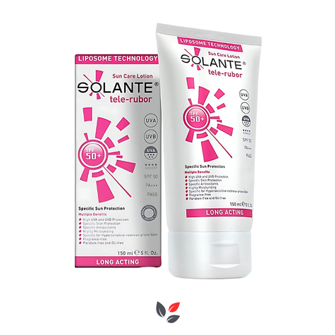 Solante Tele Rubor 50 Faktör Güneş Losyonu 150 ml