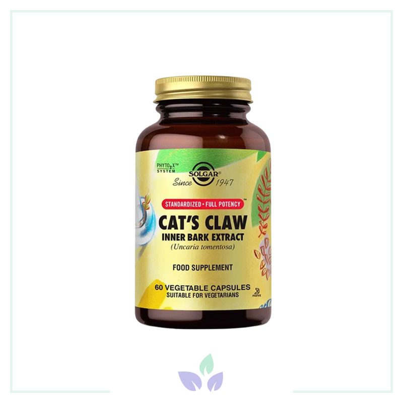 Solgar Cats Claw Inner Bark Extract 60 Tablet