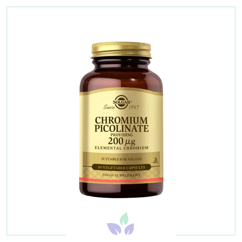Solgar Chromium Picolinate 90 Kapsül