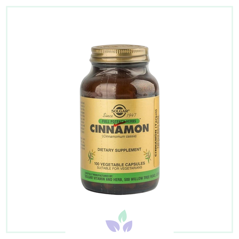 Solgar Cinnamon 100 Kapsül