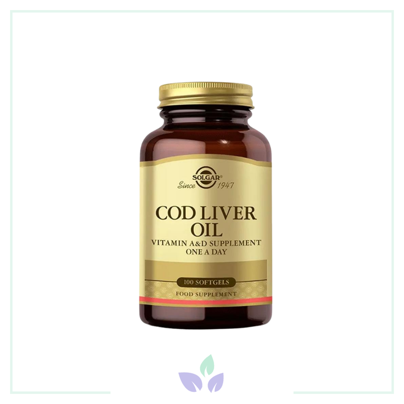 Solgar Cod Liver Oil 100 Softjel