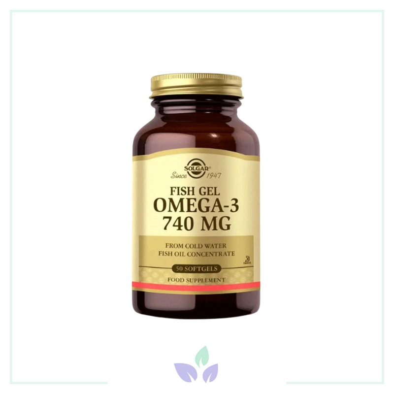 Solgar Fish Gel Omega 3 740 mg 50 Kapsül