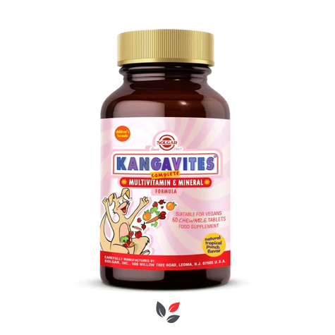 Solgar Kangavites Tropikal Meyve Aromalı 60 Tablet