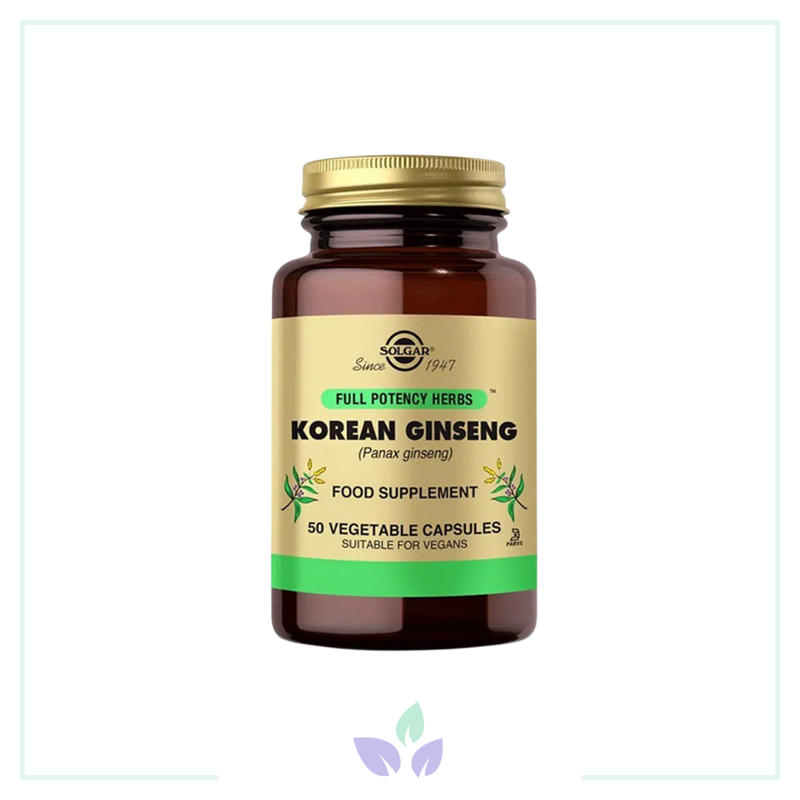 Solgar Korean Ginseng 50 Kapsül