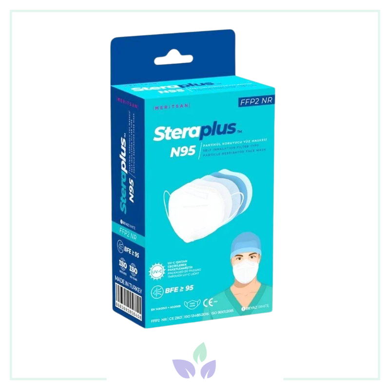 Steraplus 10lu Kutu Tekli Paket N95 Maske