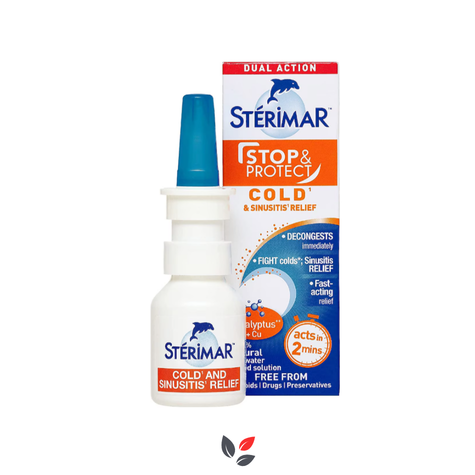 Sterimar Stop Protect Soğuk Algınlığı Grip Sinüzit 20 ml Burun Spreyi