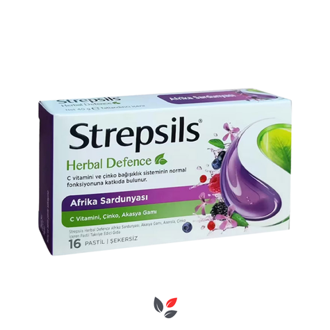 Strepsils Herbal Defence Afrika Sardunyası 16'lı Pastil
